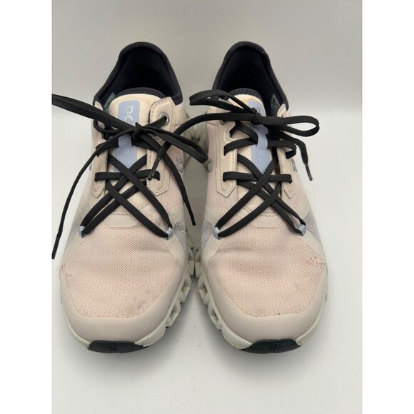 ON Cloud X Women's Running Low Top Sneakers Pink/Grey Size 7.5 Athletic Shoes - Picture 2 of 10